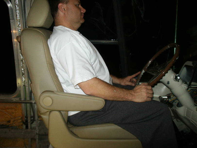seated driver