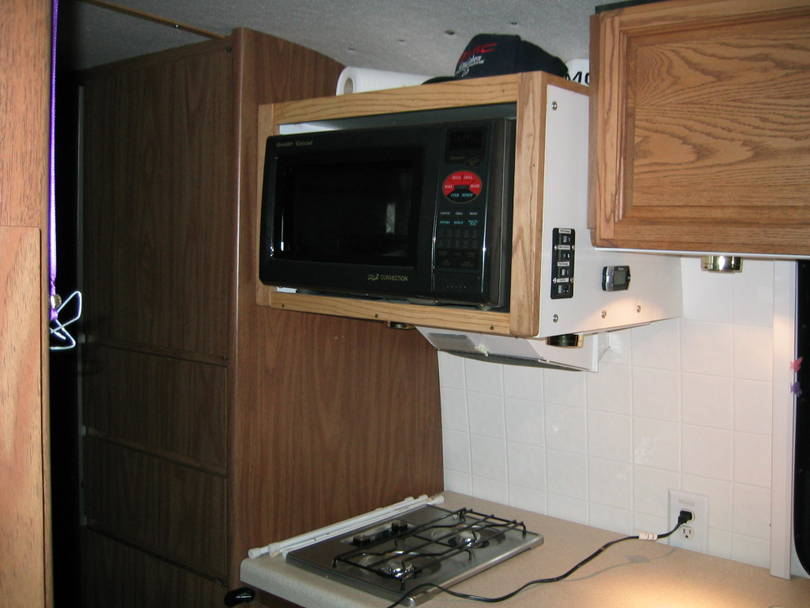 Microwave mounting