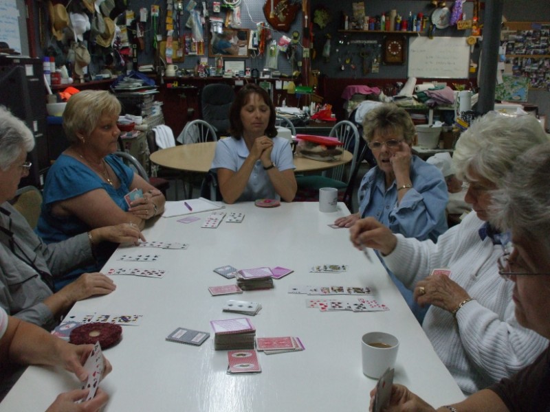 Card Playing Ladies.