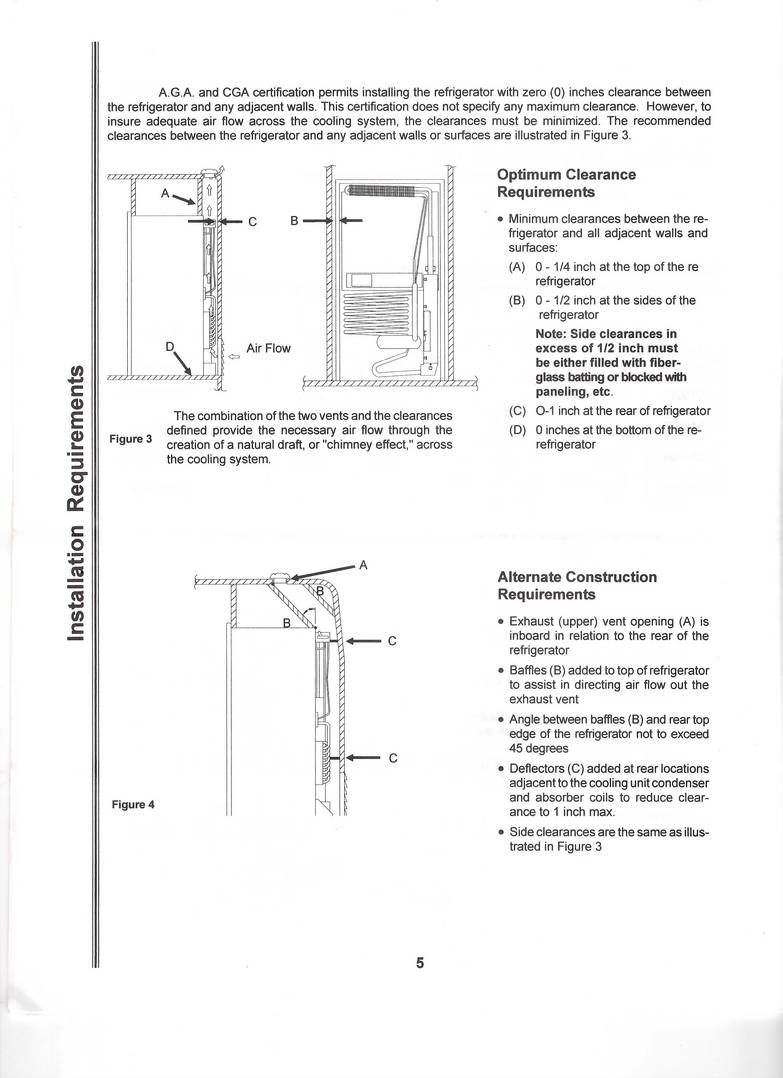 Refrigerator venting