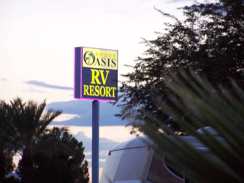 Oasis RV Park, Las Vegas, NV.
