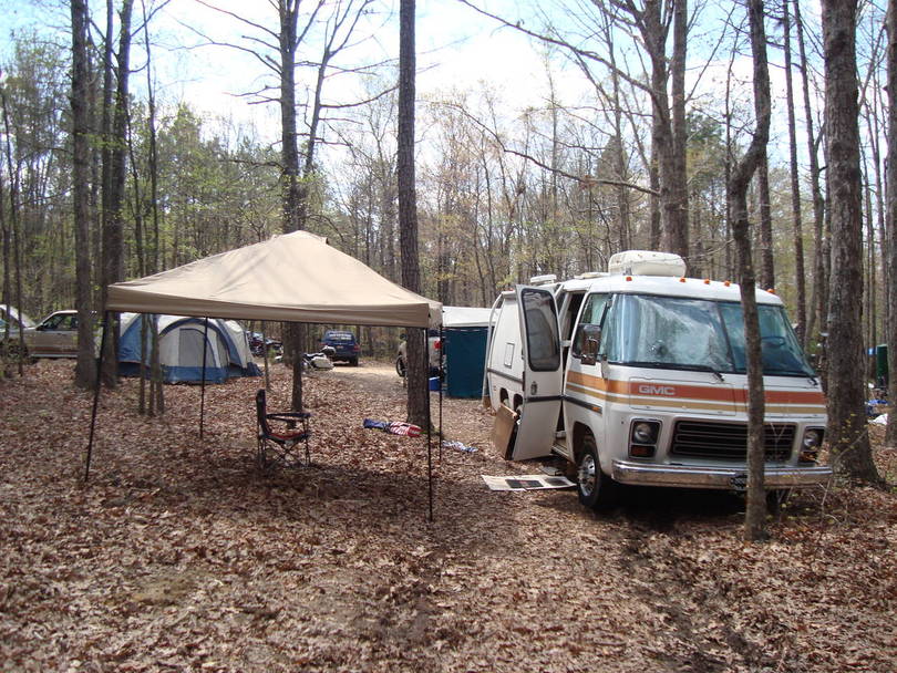 Dry camping