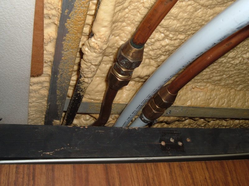 Frozen Plumbing Repair Change over to PEX