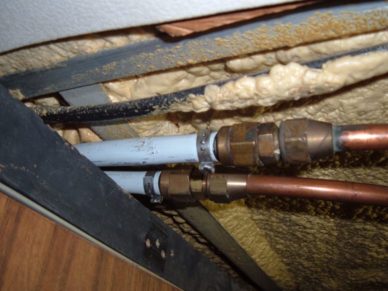Frozen Plumbing Repair Change over to PEX