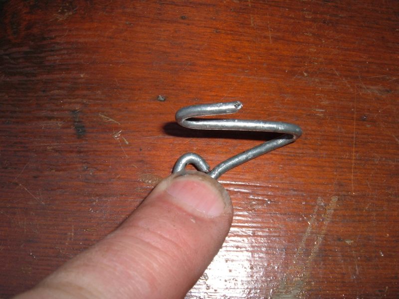 Bent Heavy Ga Wire Mounting Ear