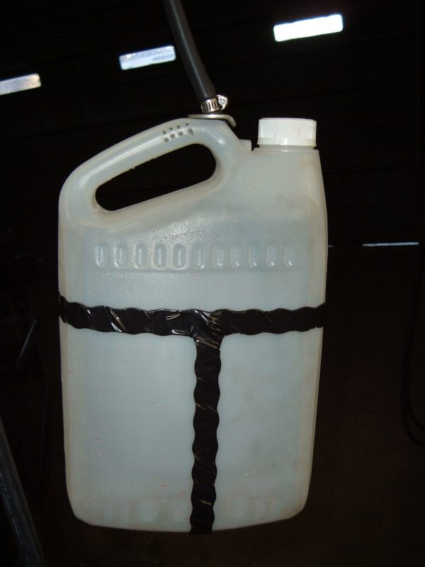 Completed Coolant Recovery Tank