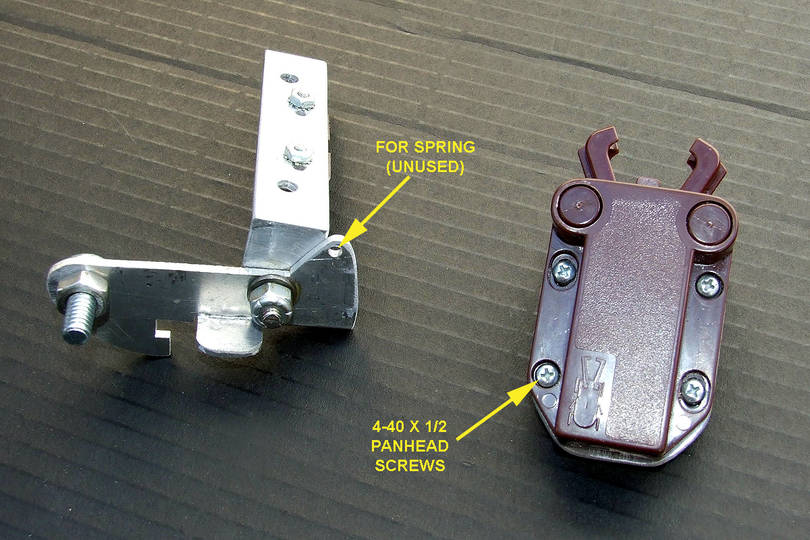 Latch and pin detail