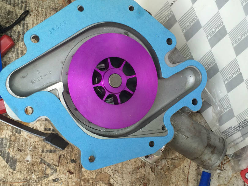 PSA Correct water pump gasket GMC Motorhome Forum