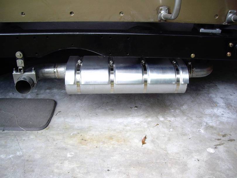 Rear Muffler Installation