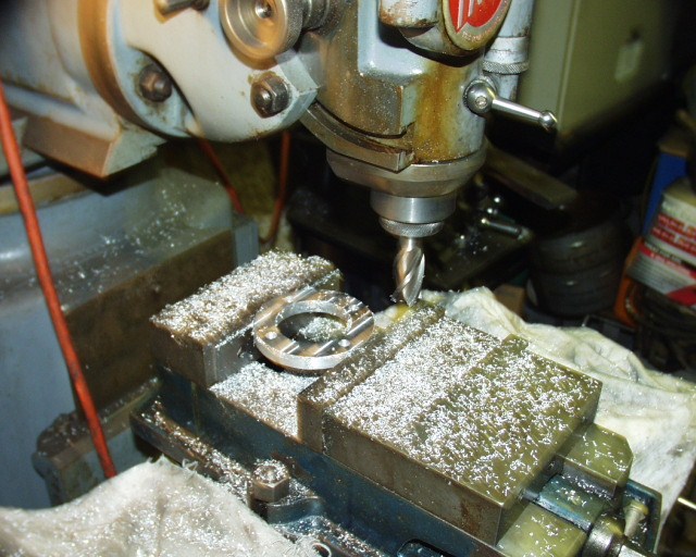 Milling the spacer