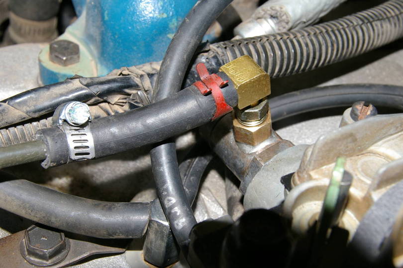 Vapor Return Line on Carb.