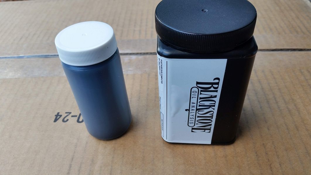Engine Oil Sample to Blackstone Labs