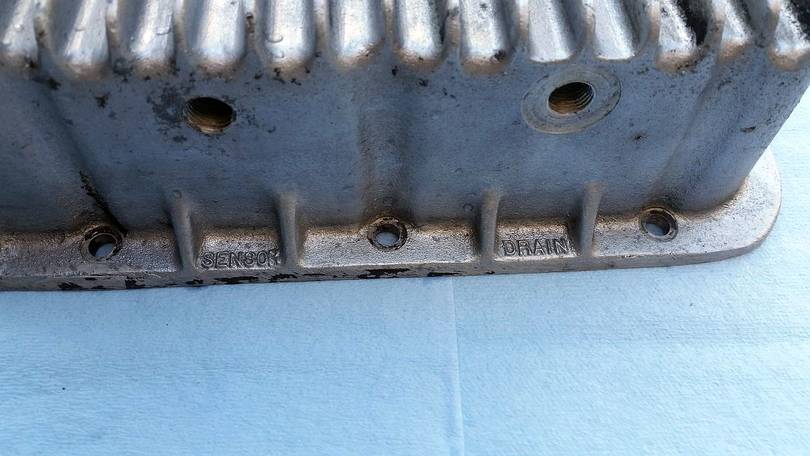 Tapped holes in the Ragusa Transmission Pan