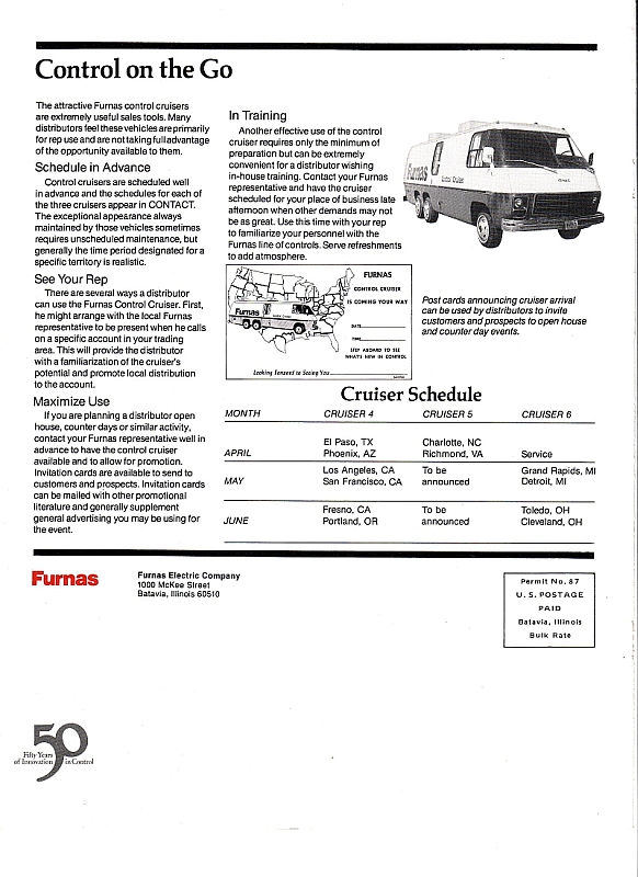 FURNAS Electric Control Cruiser