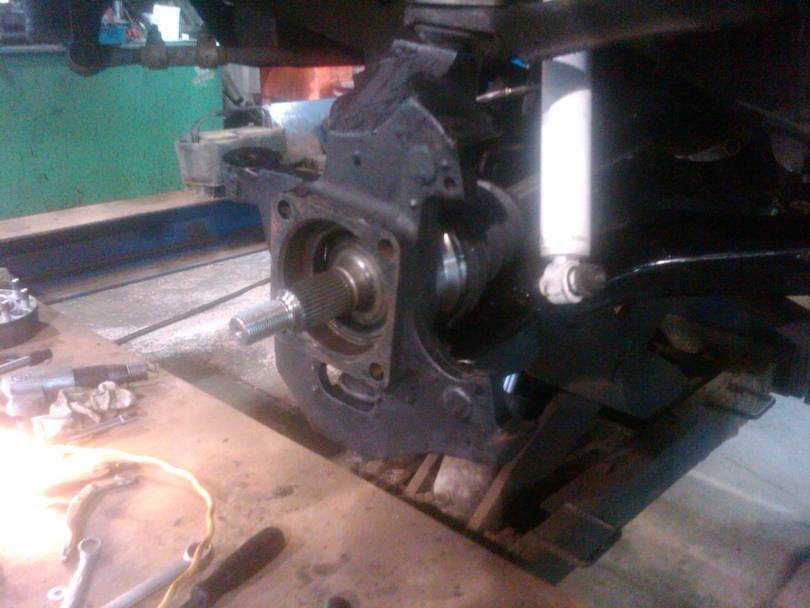 Hubler front end install