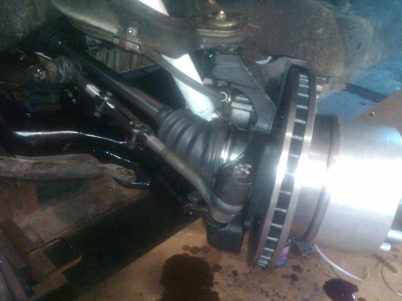 Hubler front end install