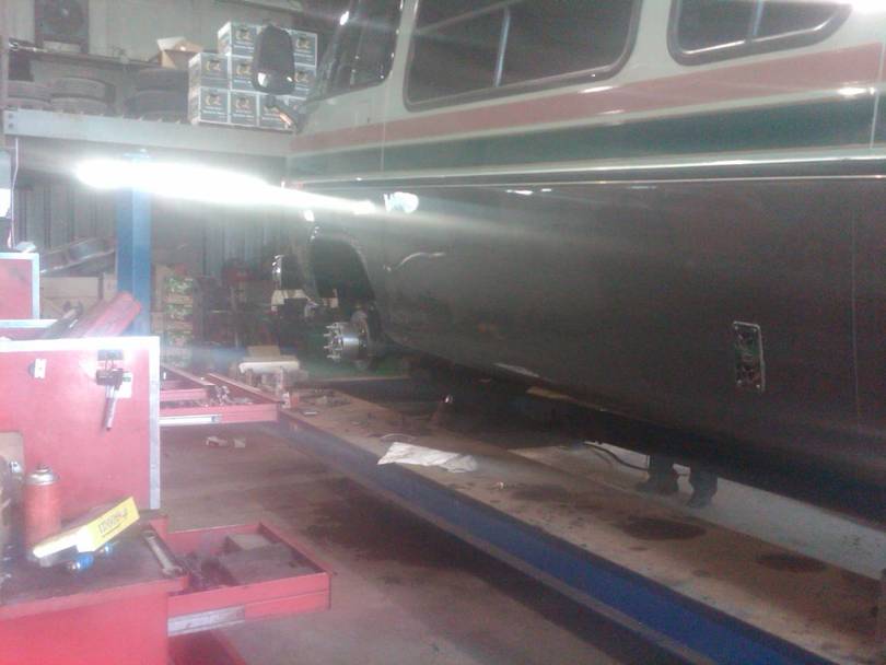 Hubler front end install