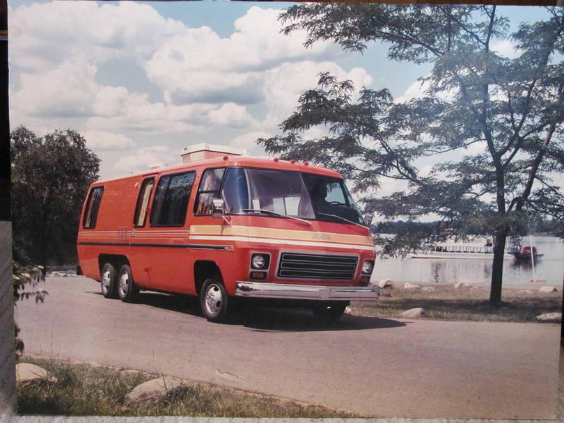 GMC Motorhome pitcure 3' x 4'