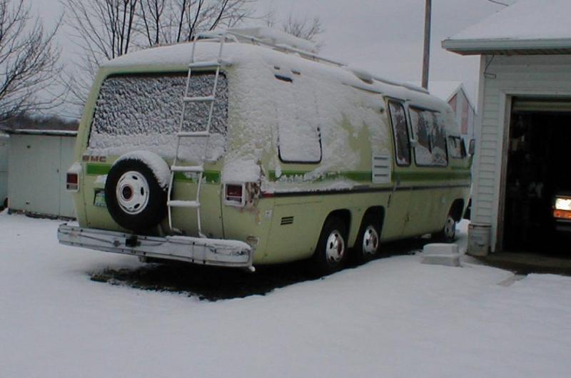 First snow for CA GMC