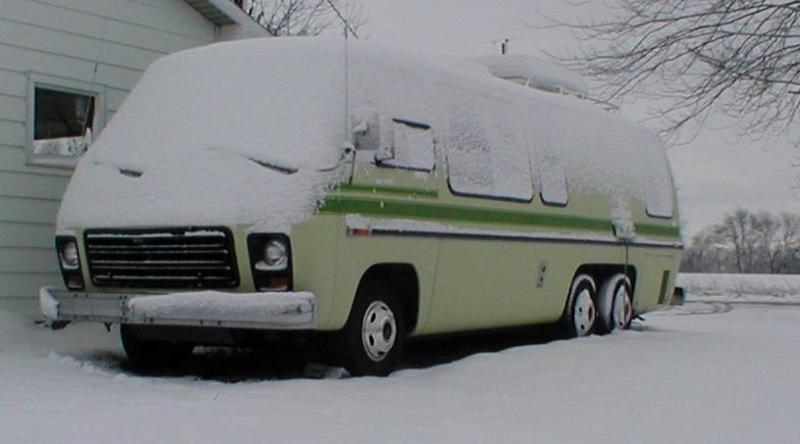 First snow for CA GMC