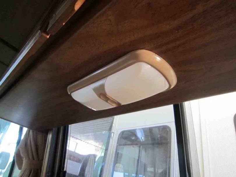 Replaced the old interior light fixtures