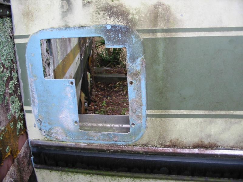 hole the SS patch covered