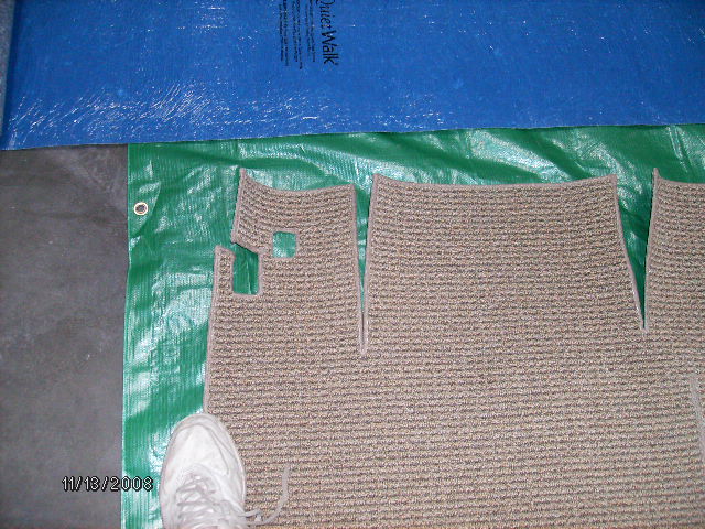 Carpet and Cockpit seats installed today.