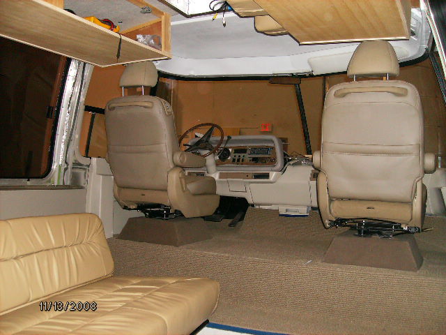 Carpet and Cockpit seats installed today.