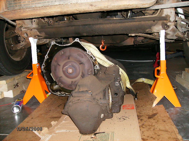 Yeccch!  Old Tranny is out!