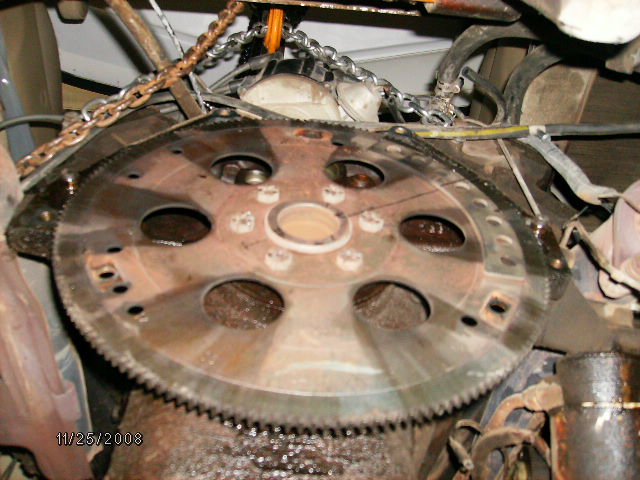 Yeccch!  Old Tranny is out!