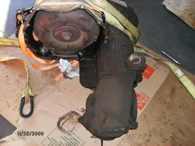 Yeccch!  Old Tranny is out!