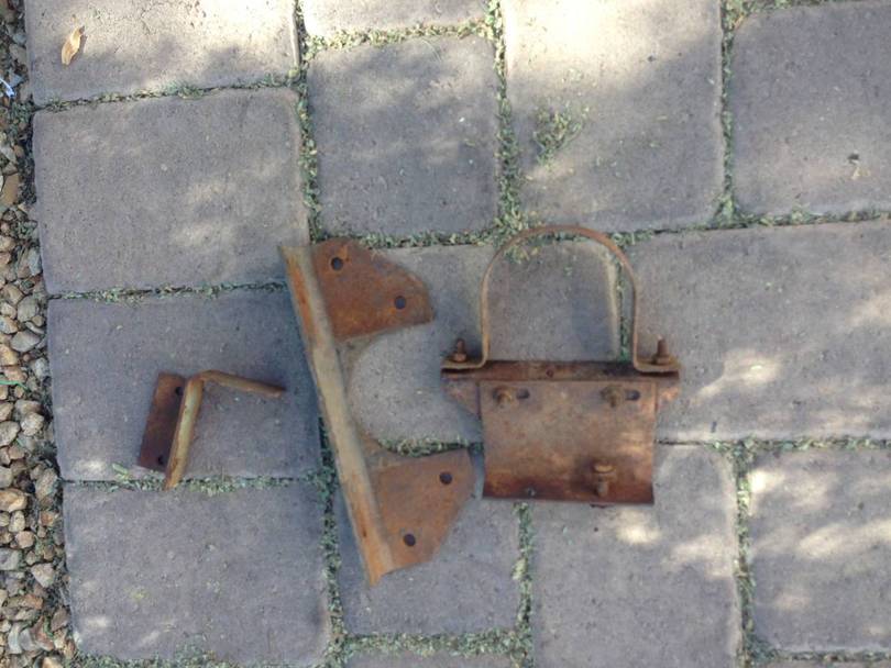 Leftovers for sale - Wast Tank Brackets