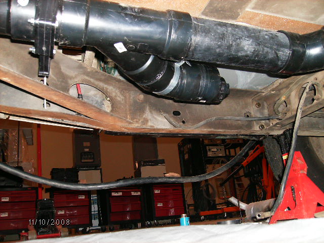 drain pipe setup