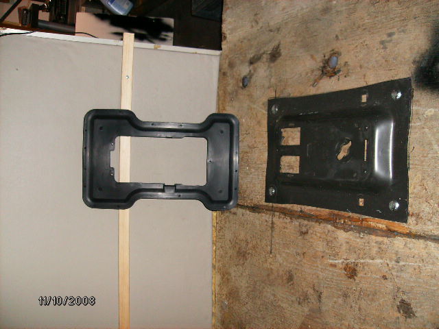 Swivel seat base install
