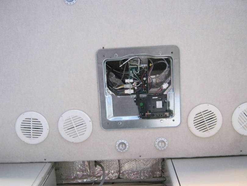 New Rear Headliner with Ducted AC and Recessed Lights