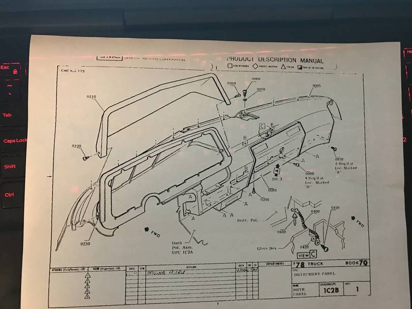 Dash Exploded Diagram