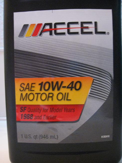 SF oil found at Wallmart - Front