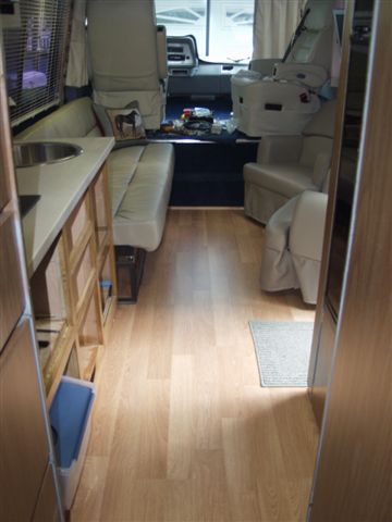 New galley before the doors got here