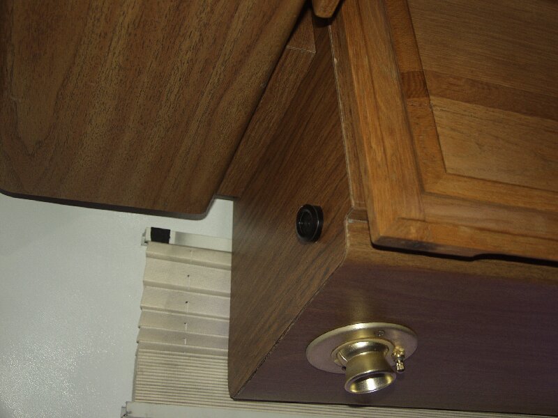 Camera pointing out the back