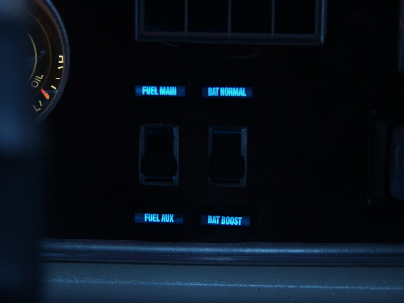 Dash labels that light up... wow!