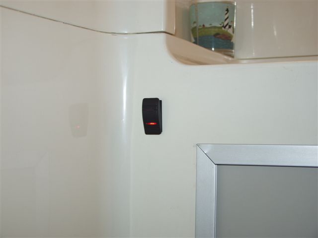 Added 3 way for the water pump in the bathroom