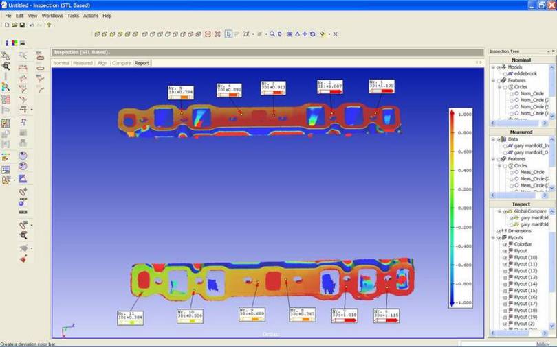 Laser Scan Measurement Edelbrock