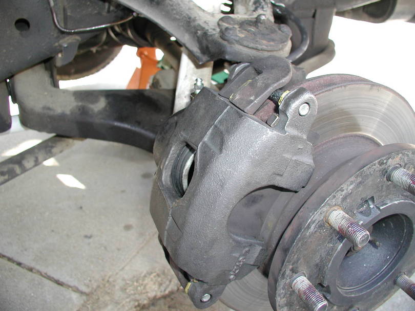 80mm caliper in front knuckle