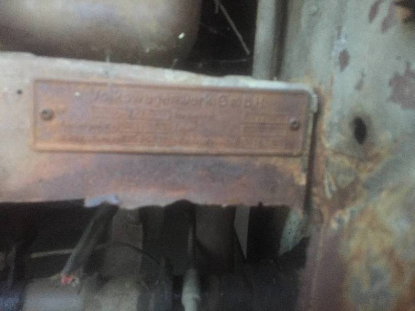 Boonie Bug VIN Plate