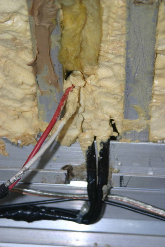 fabricating AC ducts, insulating ceiling