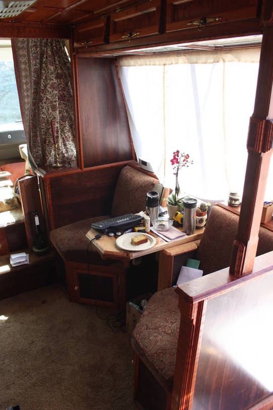 Inside at our 1st trip.