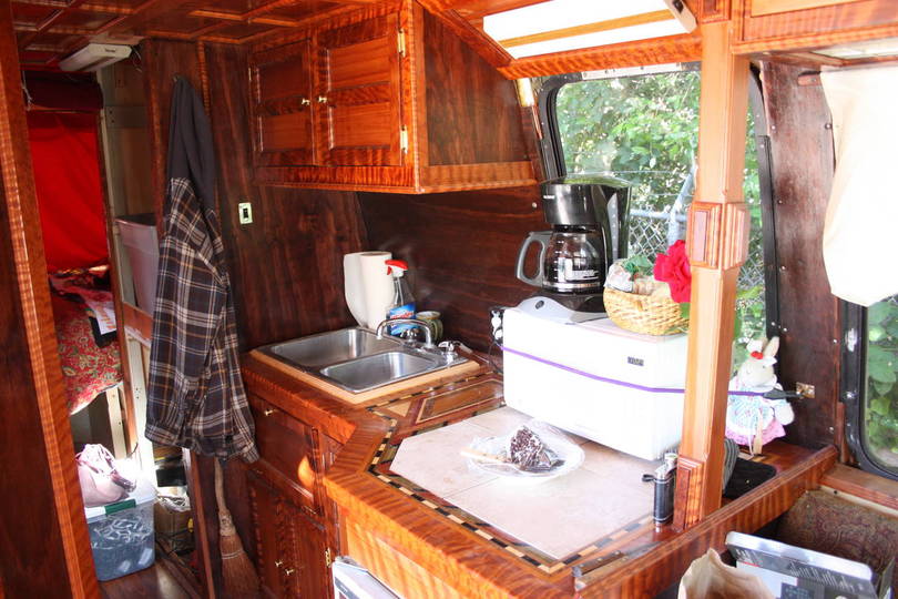 Inside at our 1st trip.