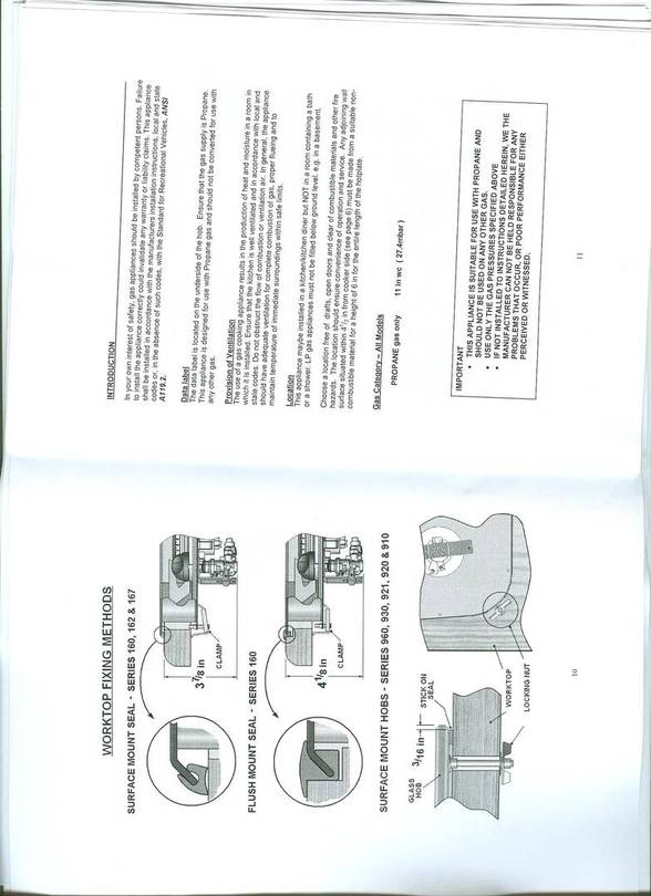 Spinflo Cooktop instructions/install booklet p.6