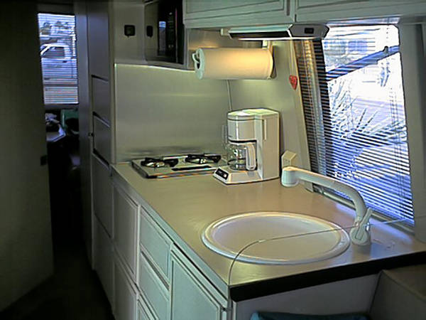 Kitchen Area With Deep China Sink