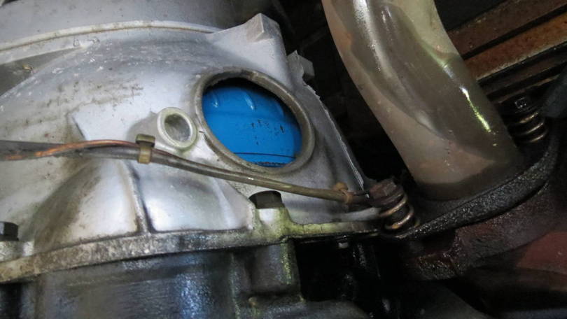 Big hole in my bell housing